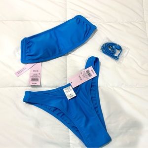 <<<SOLD>>>WILDFABLE Blue Bikini Brand New with tags